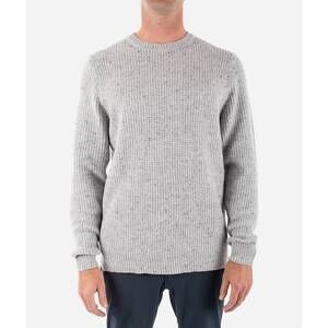 NEW JETTY paragon crewneck sweater in light grey